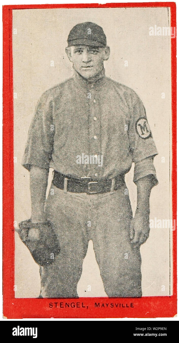1910 T210 Alte Mühle Casey Stengel Stockfoto 1910 T210 Alte Mühle Casey Stengel Stockfoto
