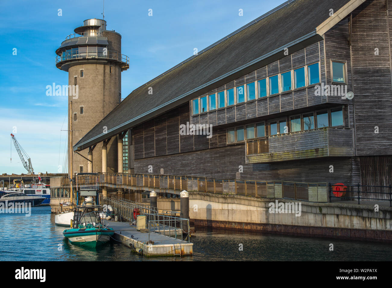 Das National Maritime Museum Cornwall in Falmouth, Cornwall, Großbritannien Stockfoto