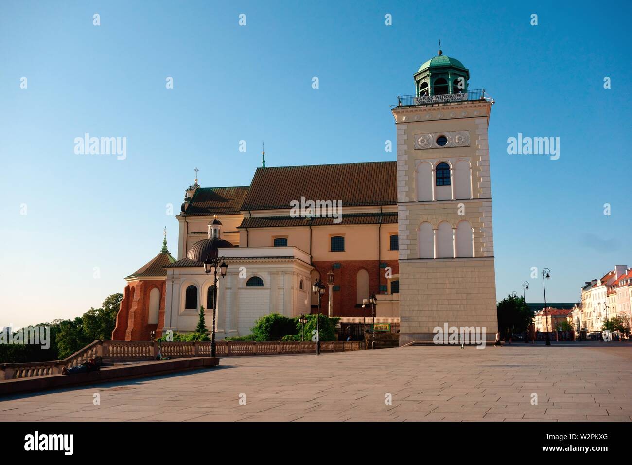 Kosciol Akademicki alte Kirche in der Altstadt von Warschau Stockfoto