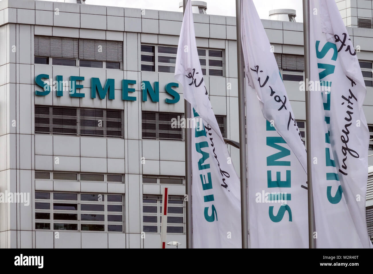 Siemens Werk Berlin Deutschland Stockfoto