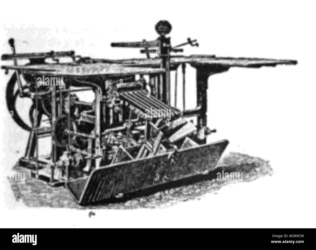 Bosquet-Guide Manuel de l Ouvrier relieur - Abbildung 6 Stockfoto