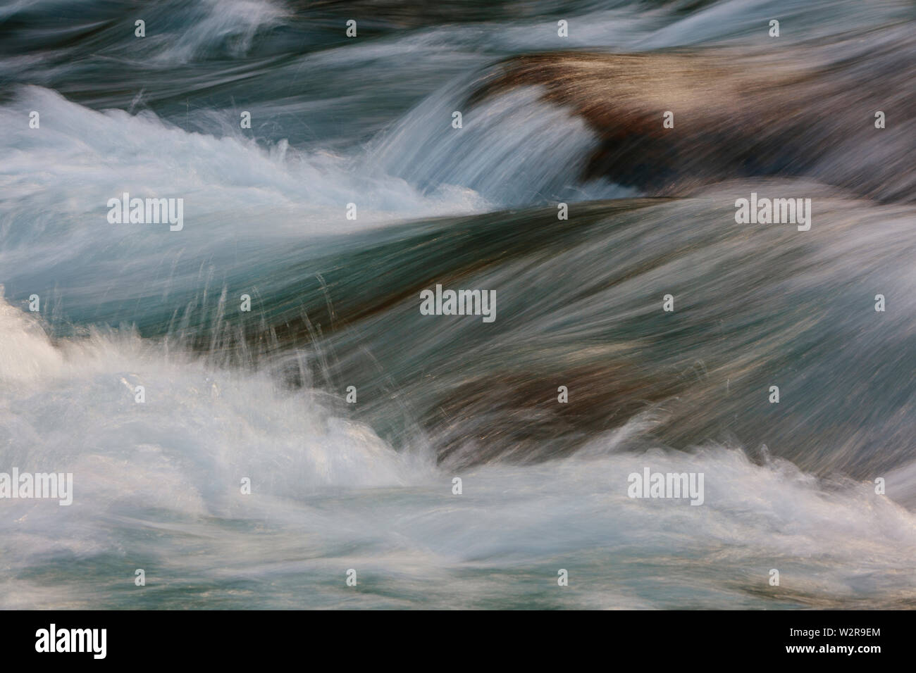 South Fork Melba, aus dem Berg Loop Highway, Mt. Baker-Snoqualmie National Forest, Washington Stockfoto