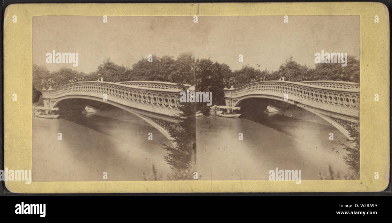 Bow Bridge, von Chase, W M (William M), ca 1818-1901 Stockfoto