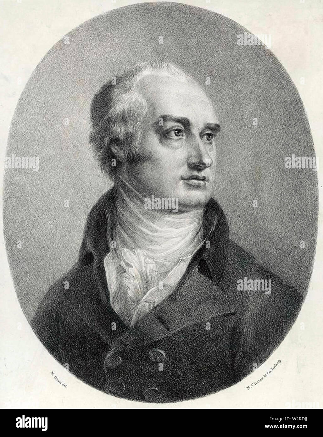 GEORGE CANNING (1770-1827) britischen Tory Staatsmann Stockfoto