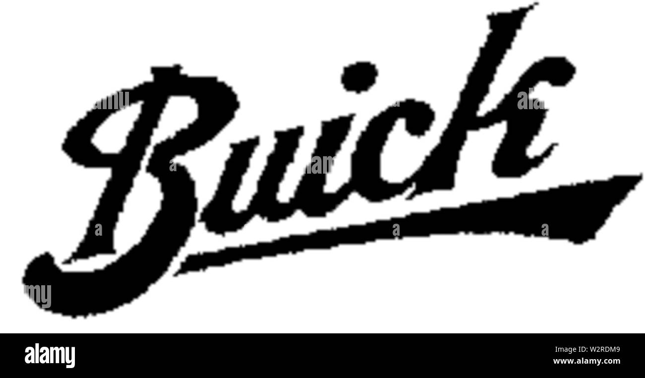 Buick 1912 Logo Stockfoto
