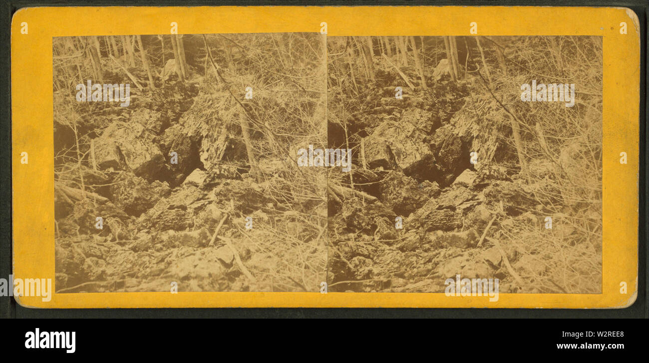 Burt's Höhle, in der Nähe von Maquoketa Fluss, Jackson County, Iowa, durch R G Gardner 2 Stockfoto