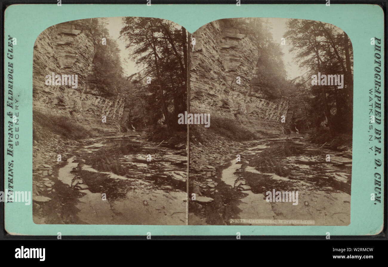 Kathedrale, Watkins Glen, durch Crum, R D, fl 1870-1879 4 Stockfoto