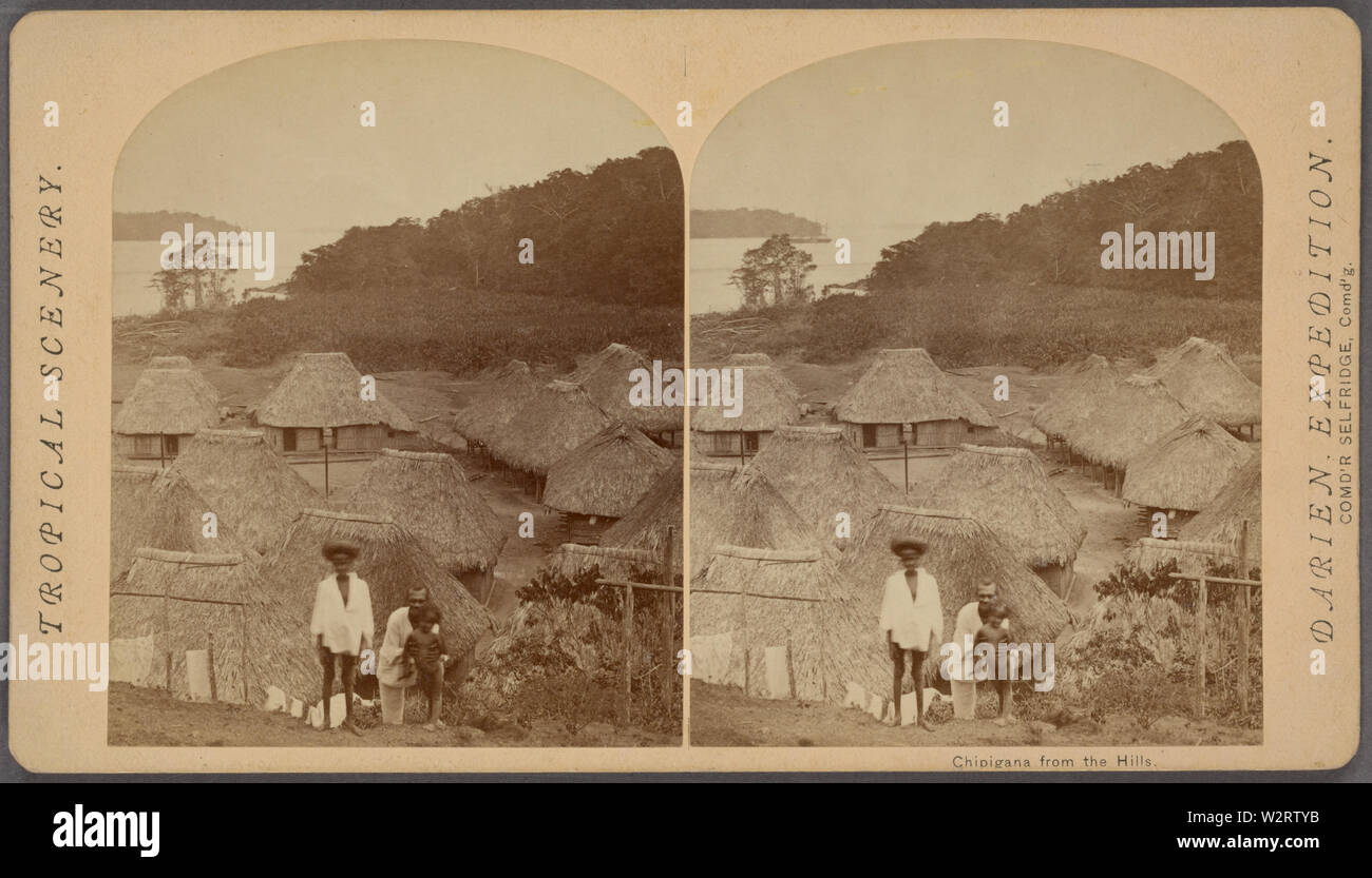 Chipigana von den Hügeln von Moran, John, 1831-1903 Stockfoto