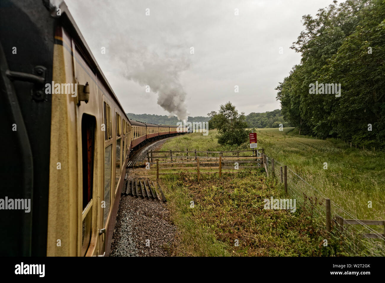 Nord Yorks Moors Railway Stockfoto