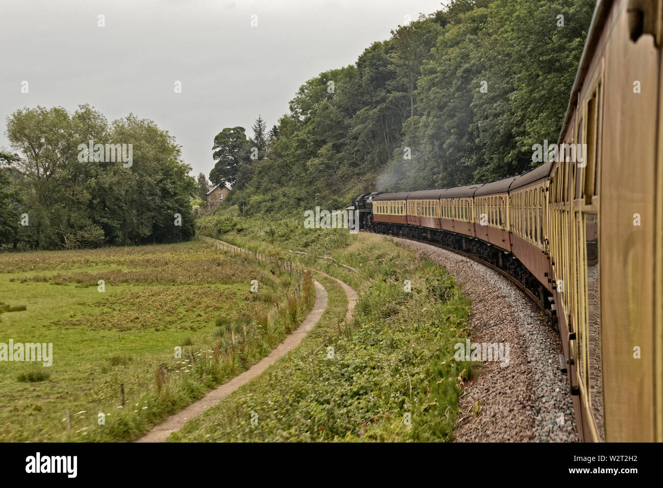 Nord Yorks Moors Railway Stockfoto