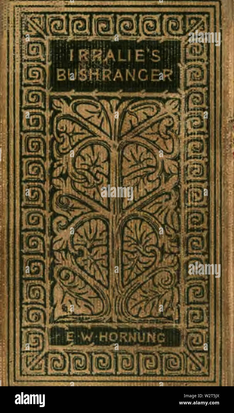 Abdeckung - Irralie der Bushranger (1896) Stockfoto