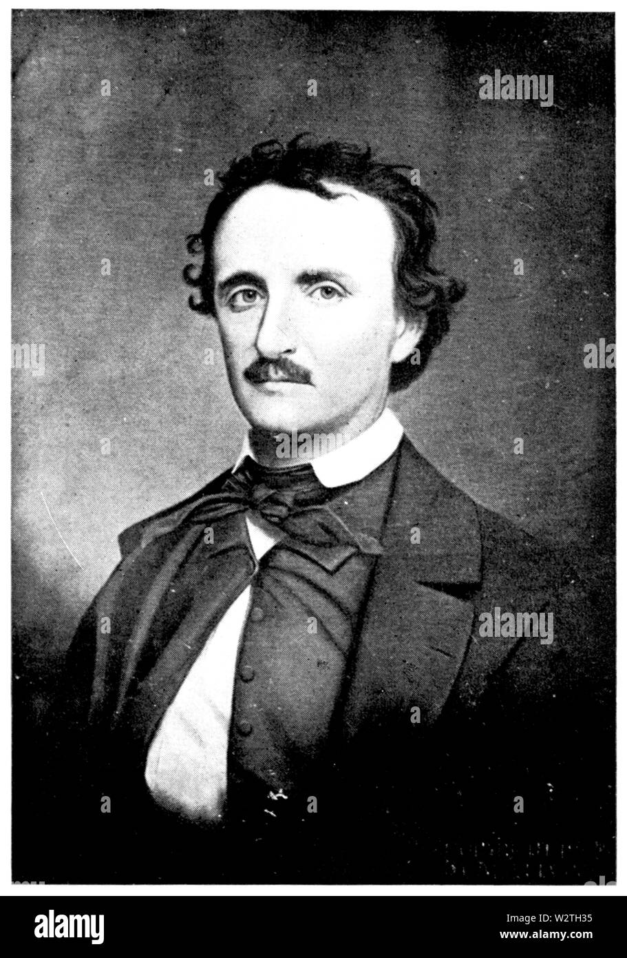 Edgar Allan Poe; einem hundertjährigen Tribut - frontispiecea Stockfoto