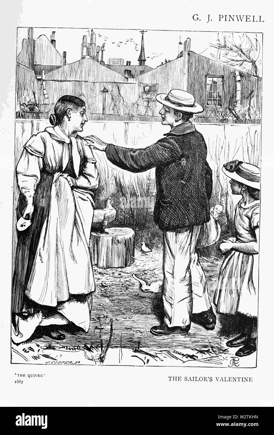 Englisch Illustration - Die 60er Jahre p214 Stockfoto