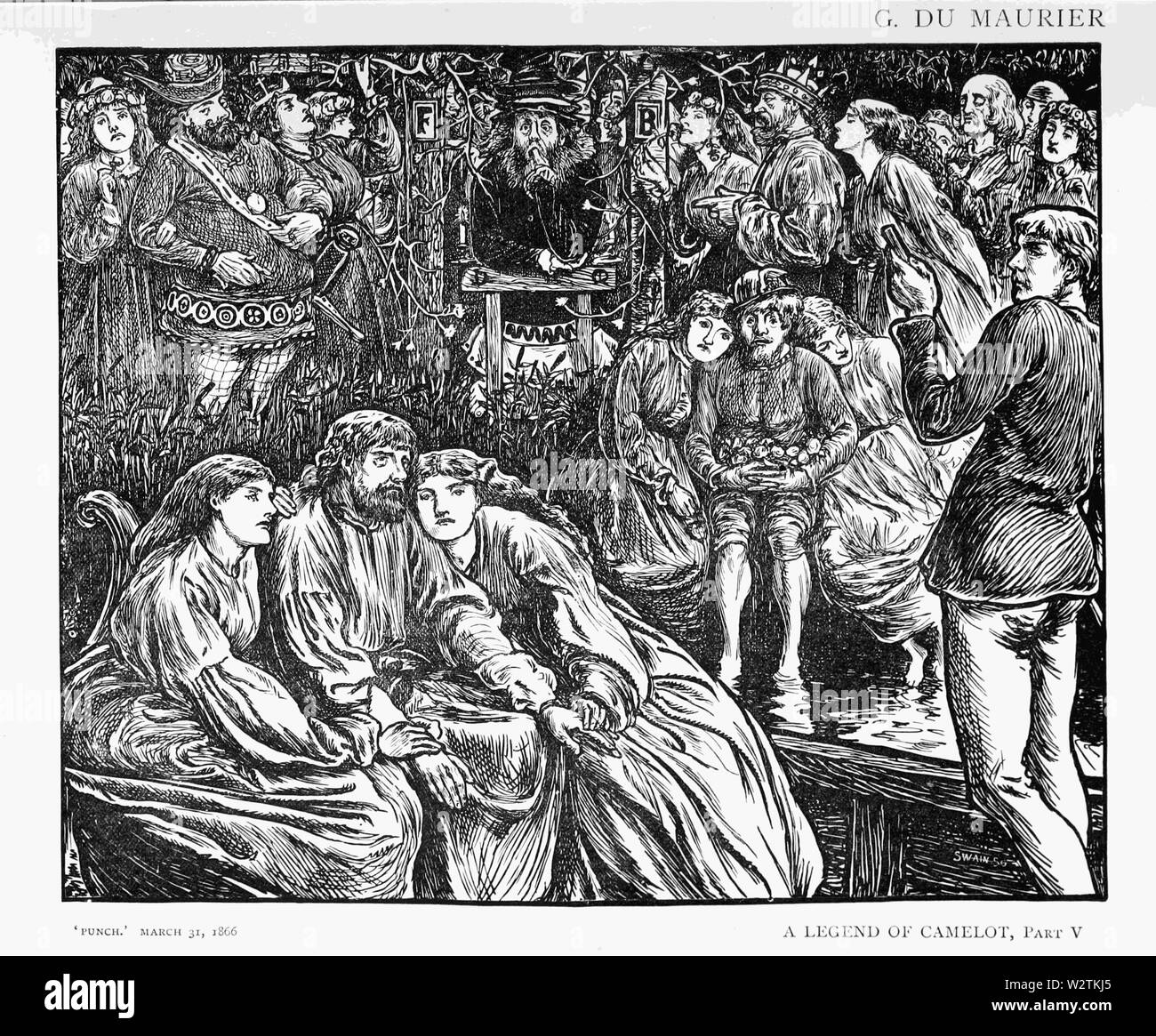 Englisch Illustration - Die 60er Jahre p256 Stockfoto