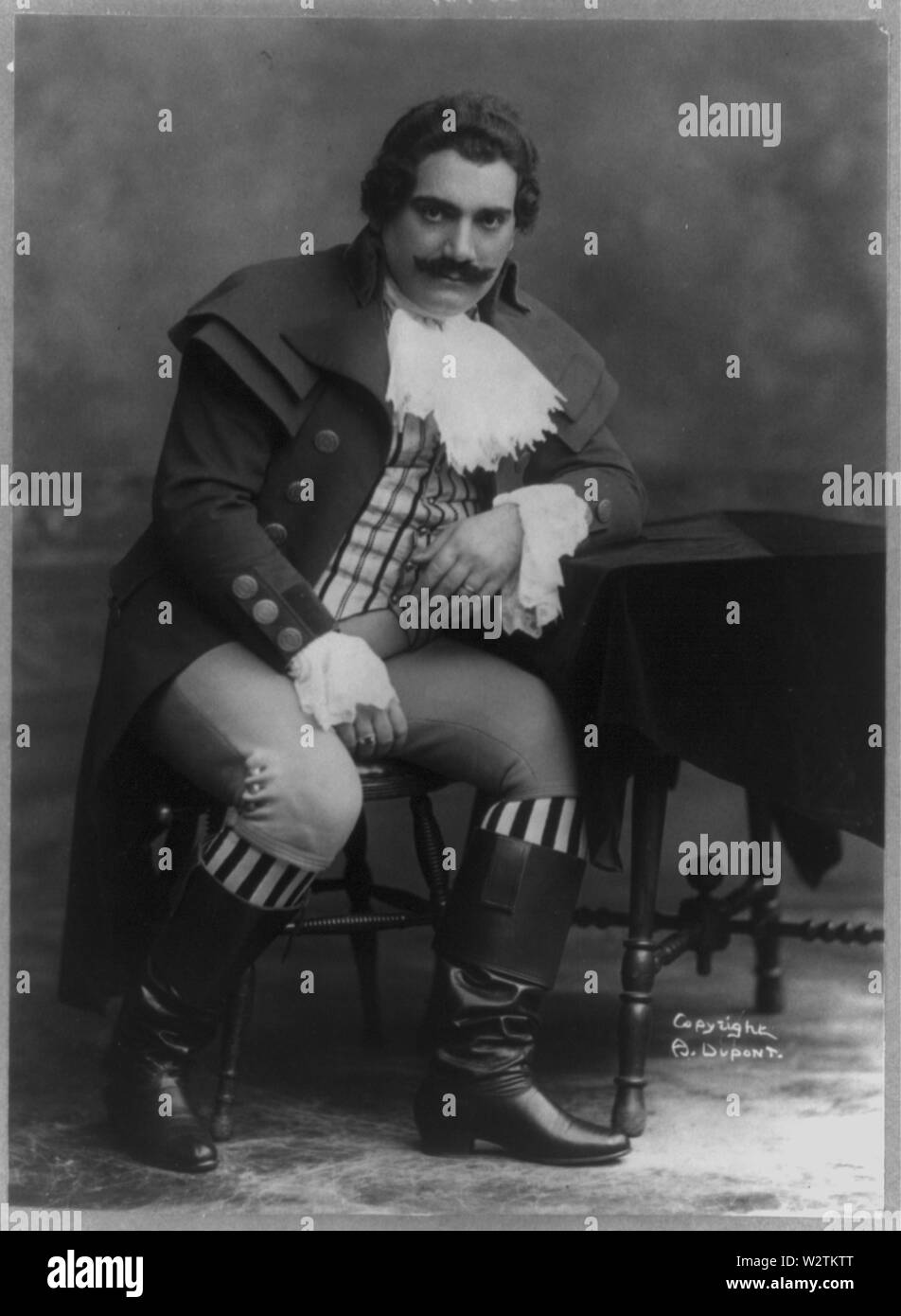 Enrico Caruso X Stockfoto