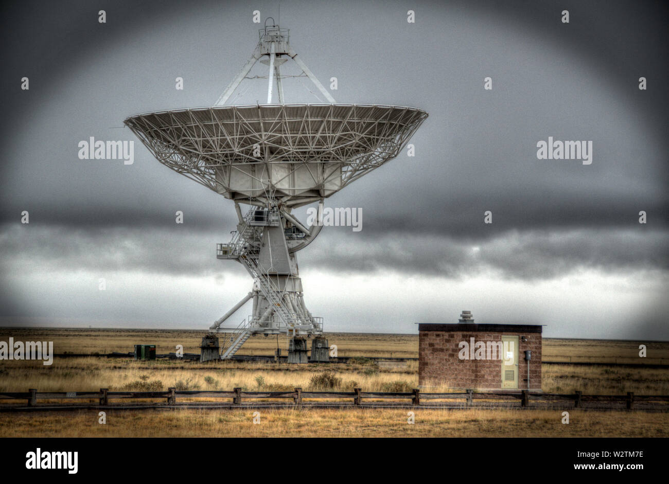 VLR Radioteleskop Stockfoto