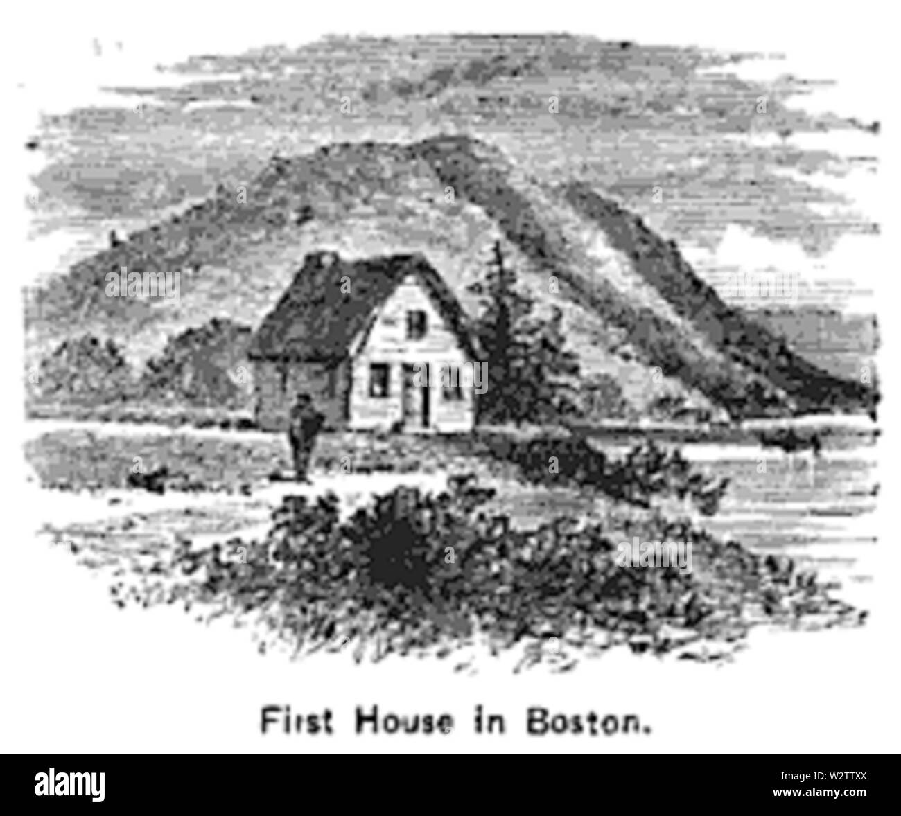 FirstHouse KingsBoston 1881 Stockfoto