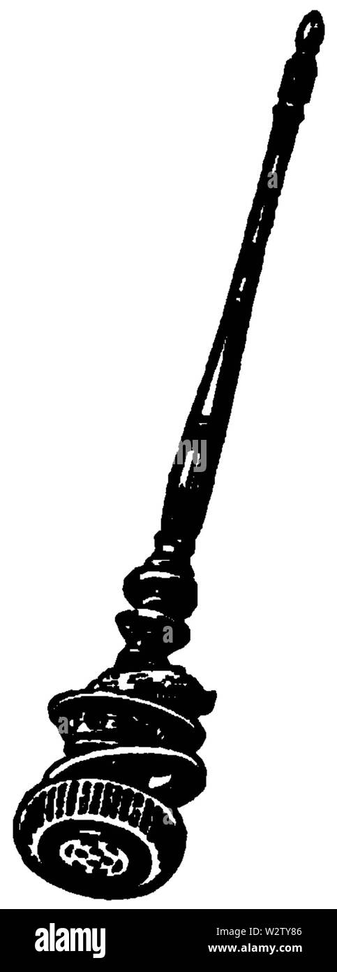 Fotg Kakao d 160 moderne mexikanische Kakao Schneebesen mit losen Ringen Stockfoto