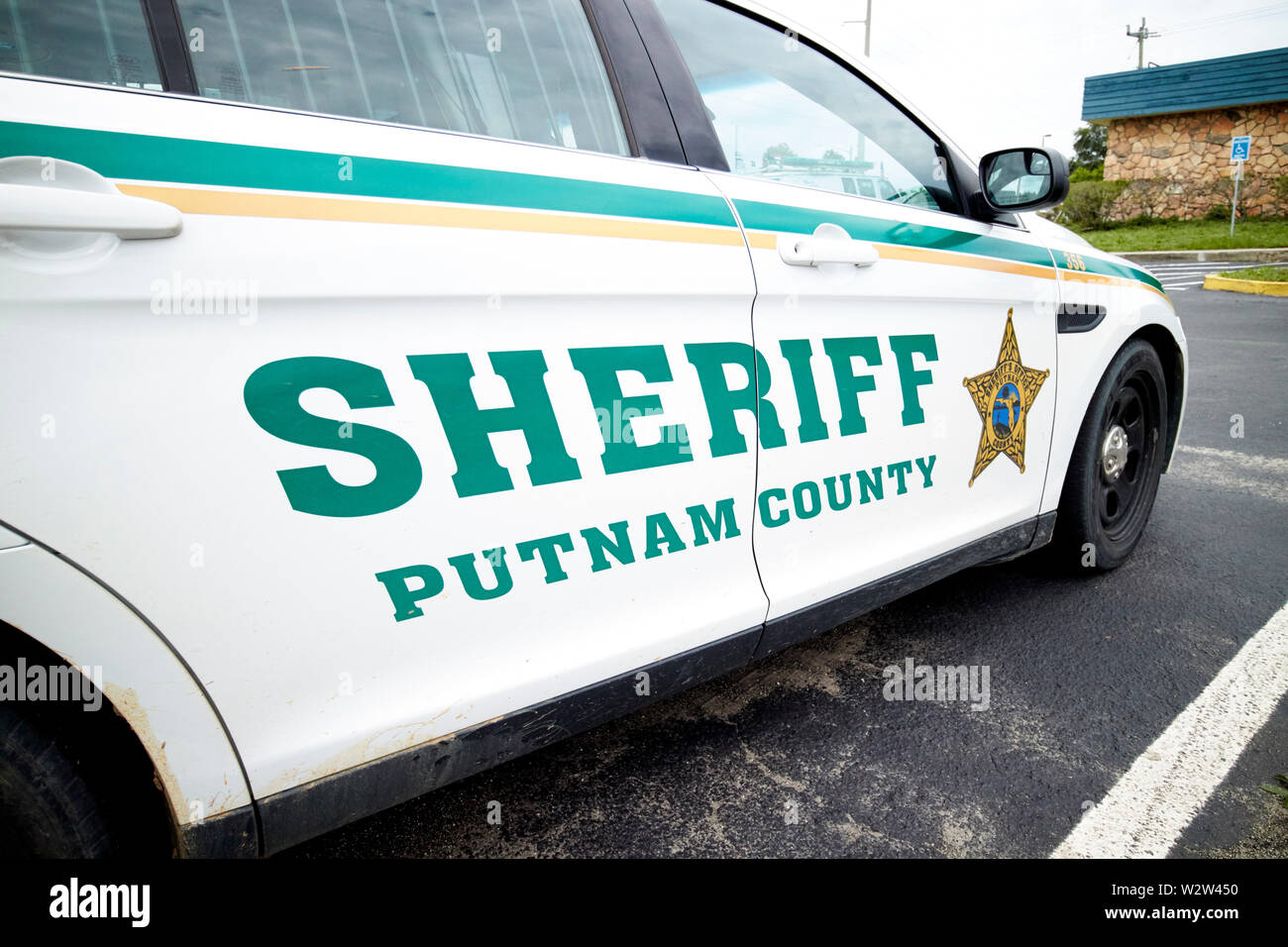 Putnam County Sheriff Streifenwagen interlachen Florida USA Vereinigte Staaten von Amerika Stockfoto