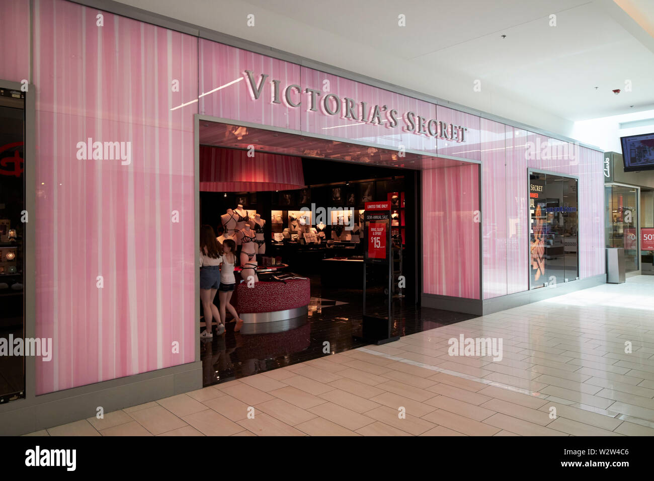 Victorias Secret Store in der Florida Mall geschlossenen Shopping Mall Orlando Florida USA Vereinigte Staaten von Amerika Stockfoto