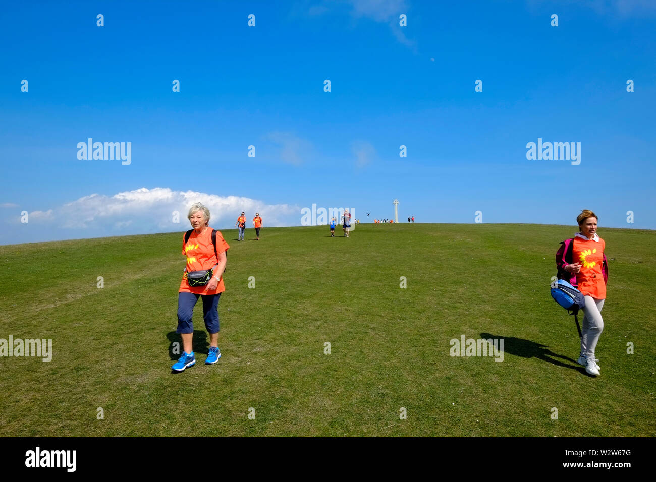 Mountbatten's Walk der Wight 2019 Veranstaltung Stockfoto