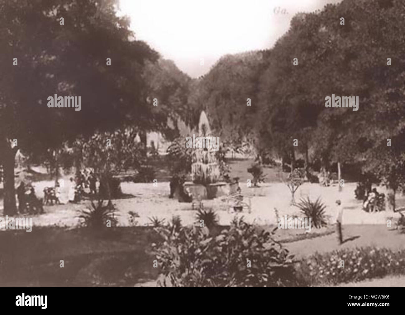 Hannover Square, Brunswick, Georgia, ca. 1900 Stockfoto