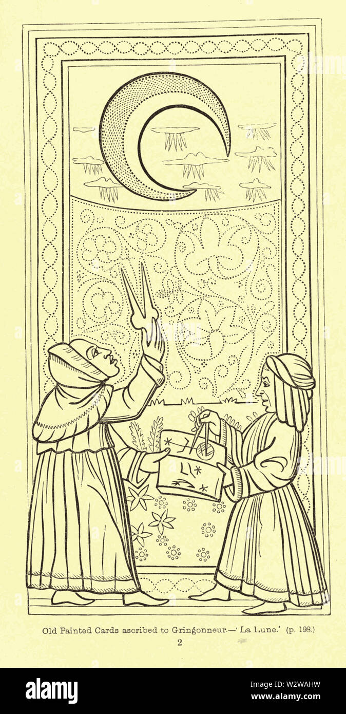 Geschichte der Karten (1848) 16. Stockfoto