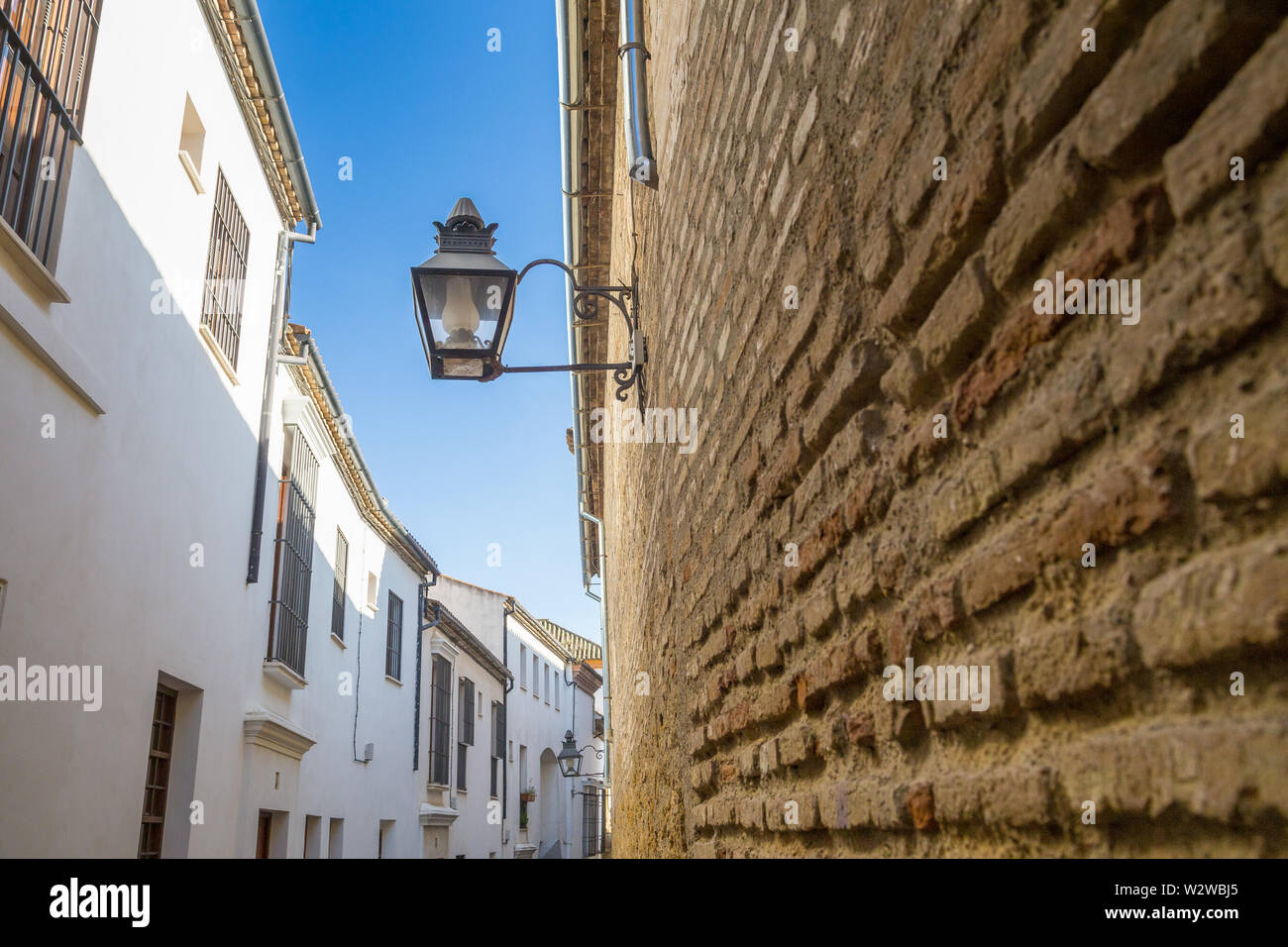 Strassen und Häuser in Cordoba, Spanien Stockfoto