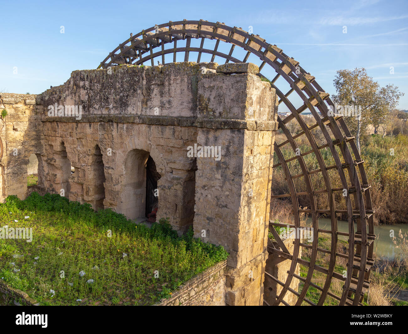 Die alte Mühle in Cordoba, Spanien Stockfoto