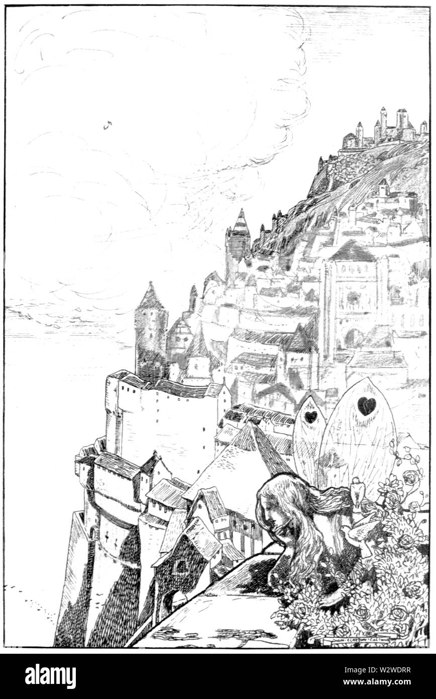 Abbildung Seite 18 der Psyche (1908) Stockfoto