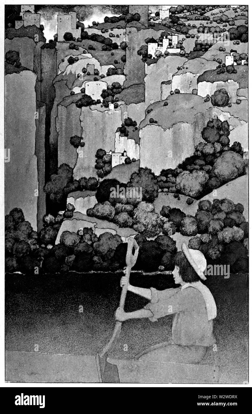 Abbildung auf Seite 146 Im goldenen Zeitalter Stockfoto