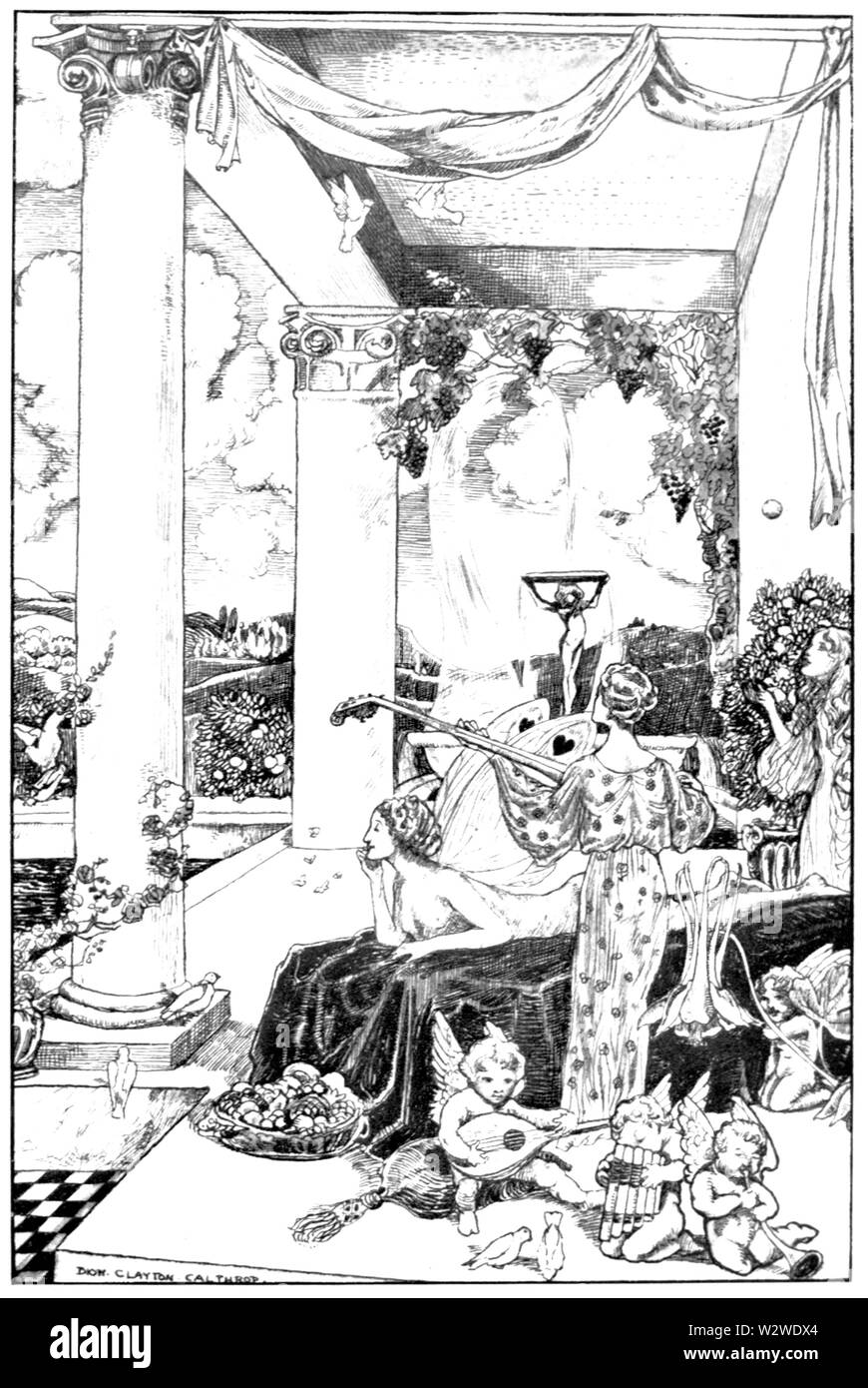 Abbildung auf Seite 82 der Psyche (1908) Stockfoto