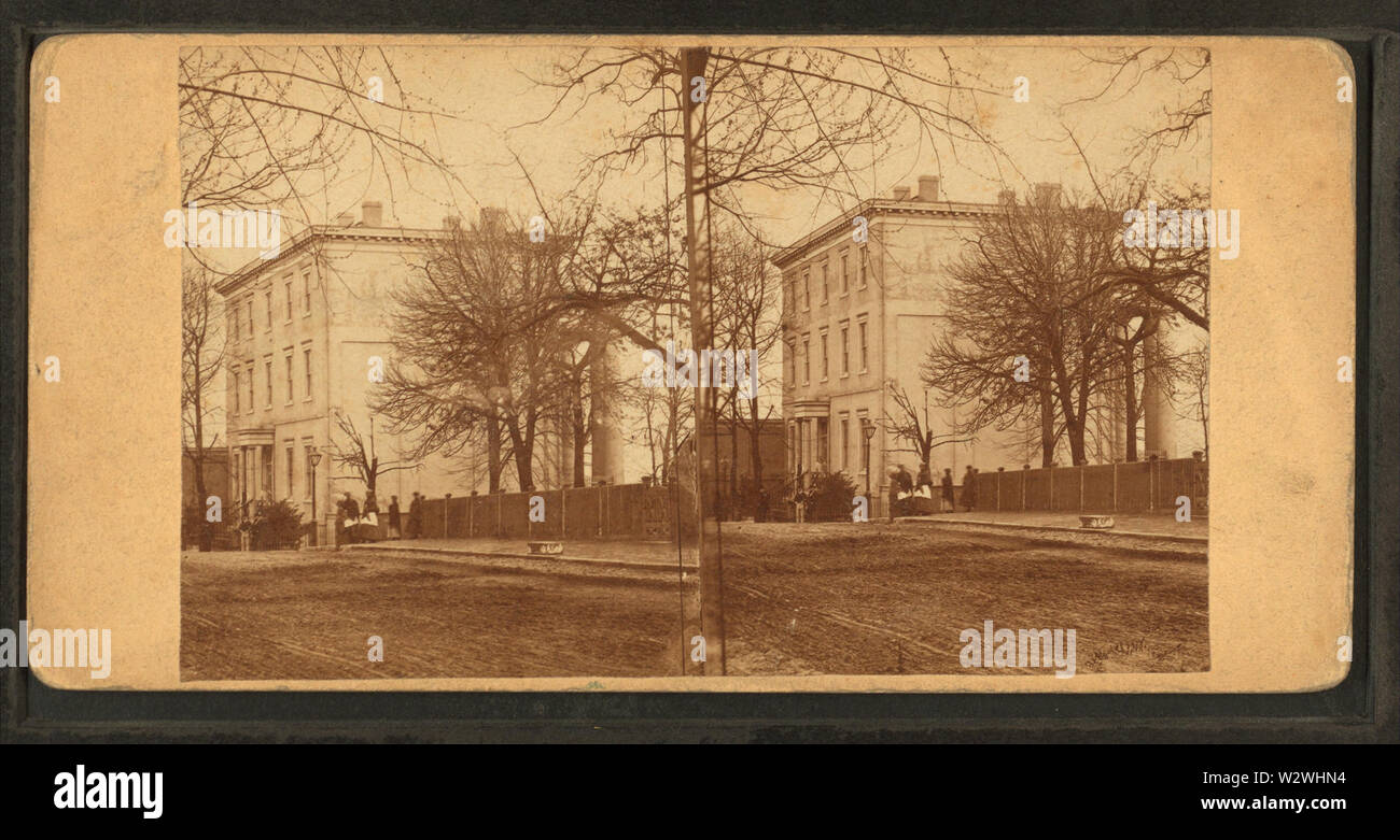 Jeff Davis' Herrenhaus, von Anderson, D H (David H), 1827 - 3 Stockfoto