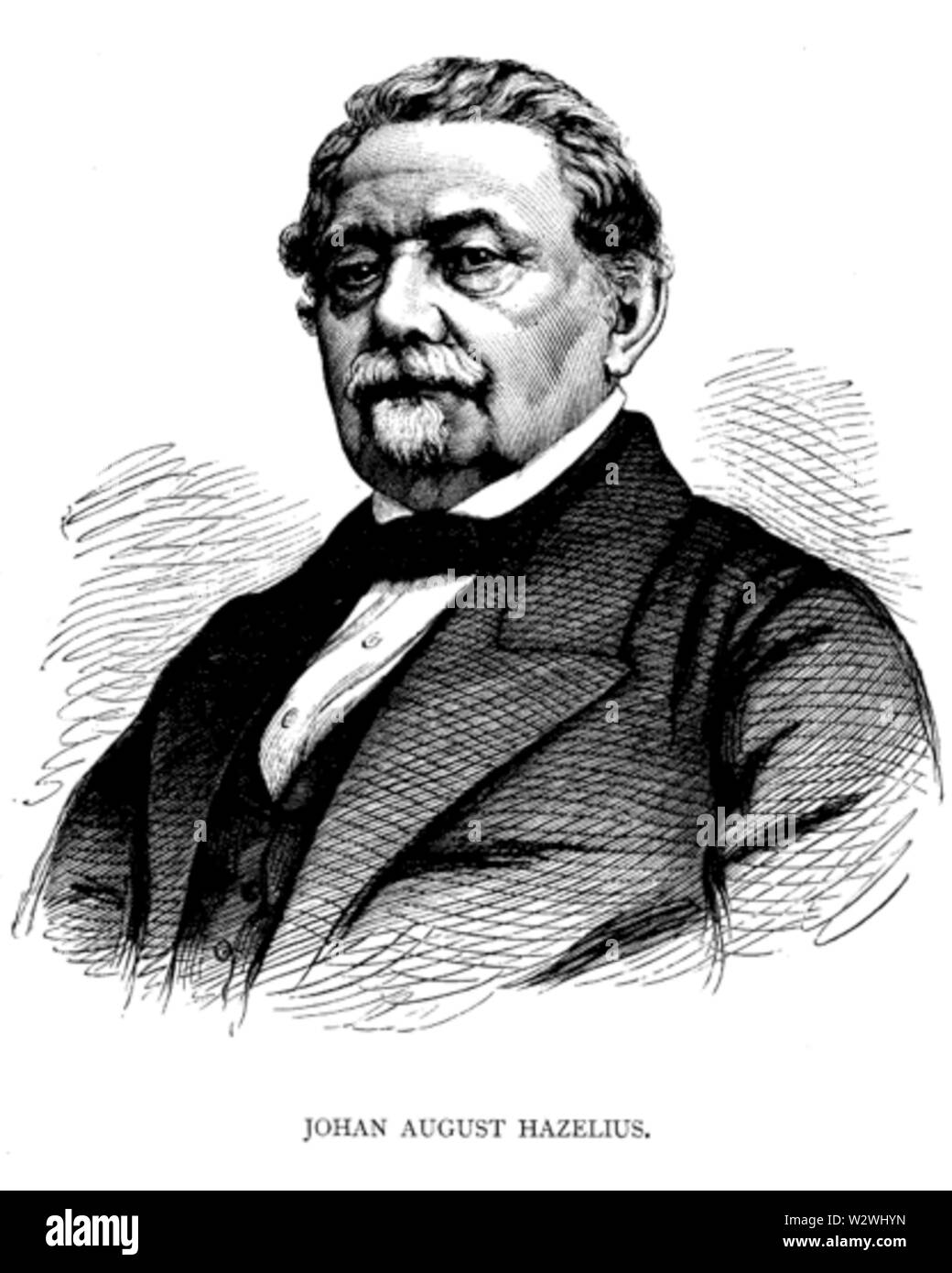 Johan August Hazelius Stockfoto