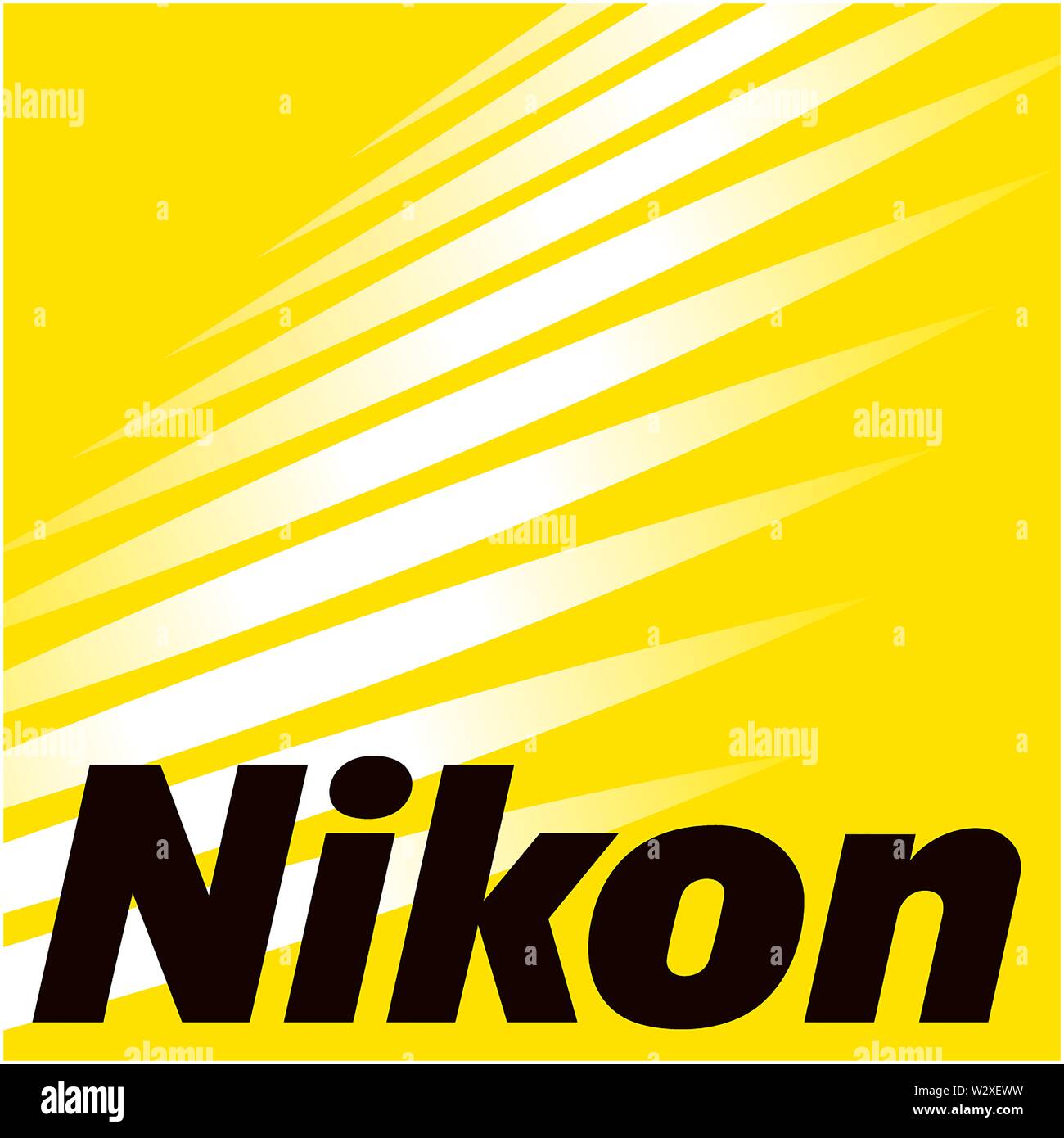 Logo, Nikon, Kamera Hersteller, optional, Deutschland Stockfoto