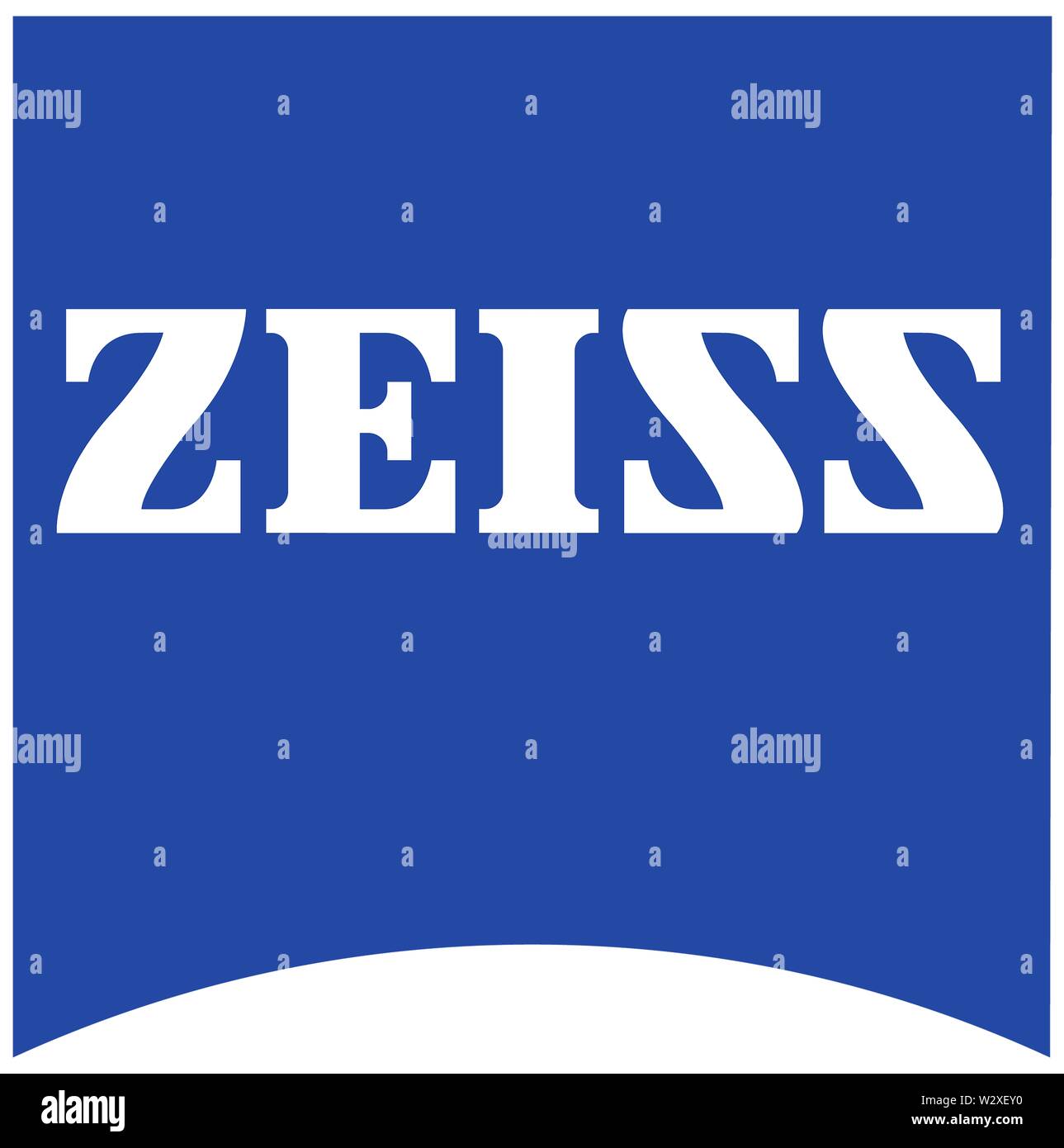 Logo, Carl Zeiss, optischen und feinmechanischen Industrie, Deutschland Stockfoto