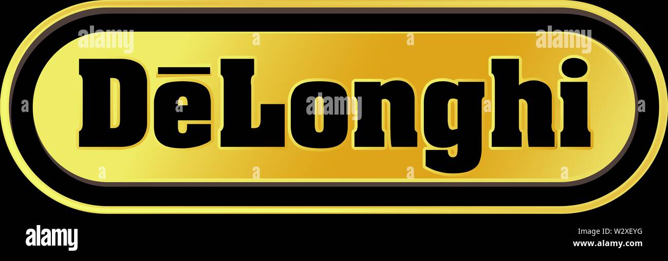Logo, De'Longhi, Haushaltsgeräteindustrie, Deutschland Stockfoto