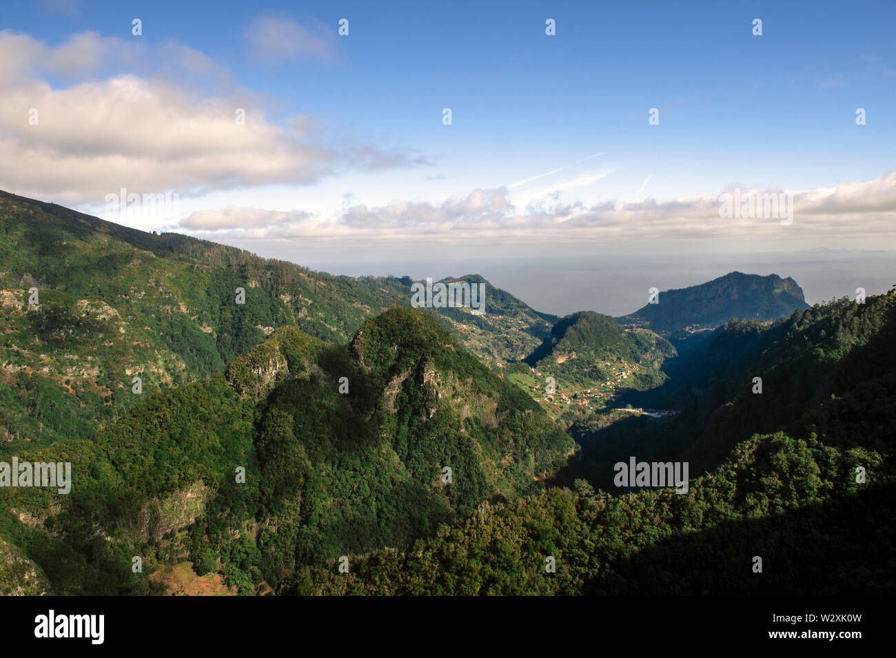 Portugal, Madeira, Balcoes de Ribeiro Frio Stockfoto