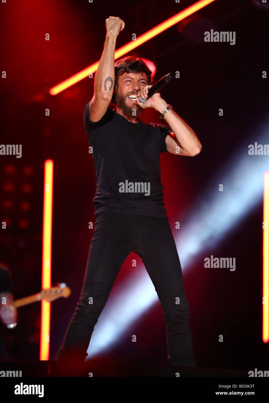 2019 CMA Music Festival Tag 4 Konzerte bei Nissan Stadion mit: Chris Janson Wo: Nashville, Tennessee, United States Wann: 10 Jun 2019 Credit: Judy Eddy/WENN.com Stockfoto