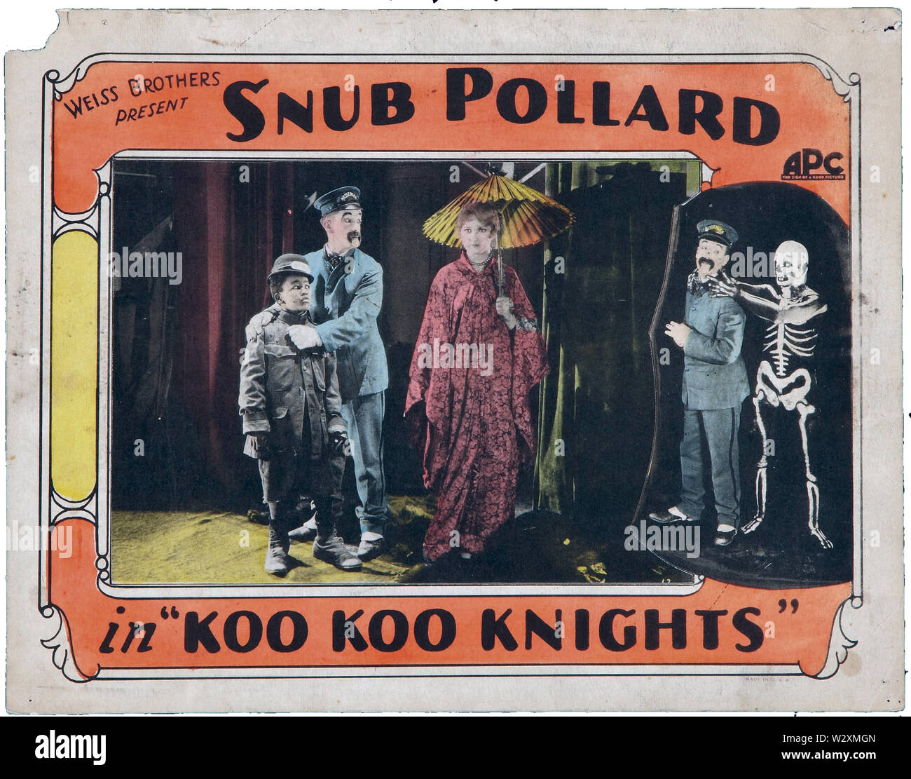 Koo Koo Ritter lobby Card Stockfoto