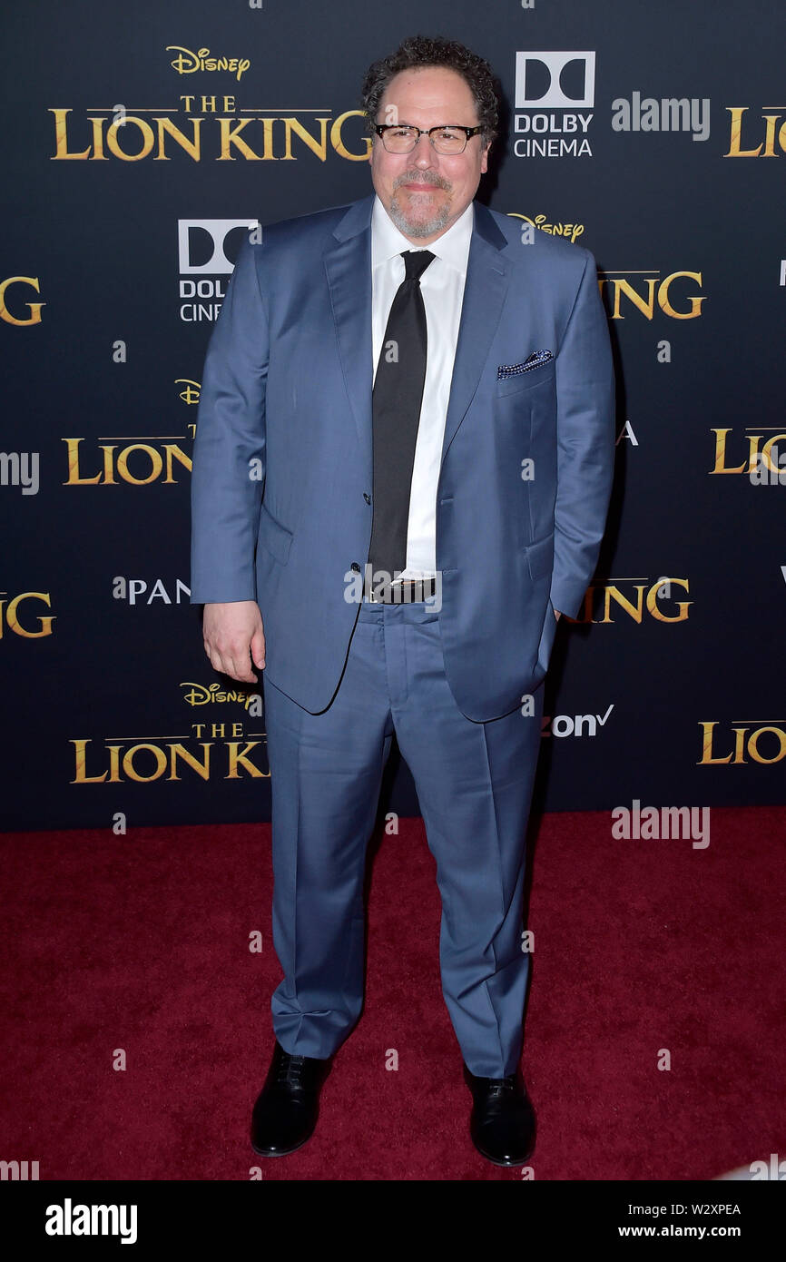 John favreau bei der Weltpremiere des Films "Der König der Löwen' an der Dolby Theater. Los Angeles, 09.07.2019 | Verwendung weltweit Stockfoto