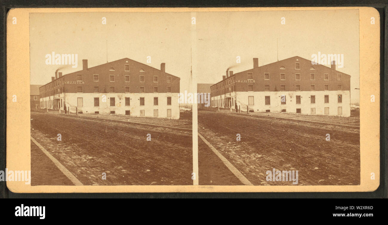 Libby Gefängnis, von Anderson, D H (David H), 1827 - 3 Stockfoto