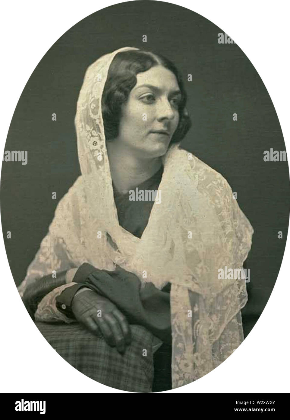 Lola Montez durch Southworth & Hawes - Fruchtart Stockfoto