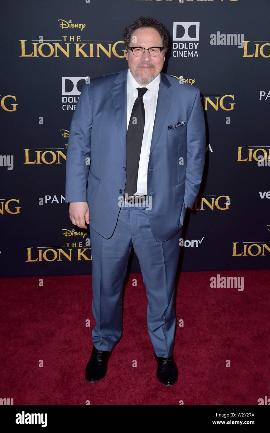 John favreau bei der Weltpremiere des Films "Der König der Löwen' an der Dolby Theater. Los Angeles, 09.07.2019 | Verwendung weltweit Stockfoto
