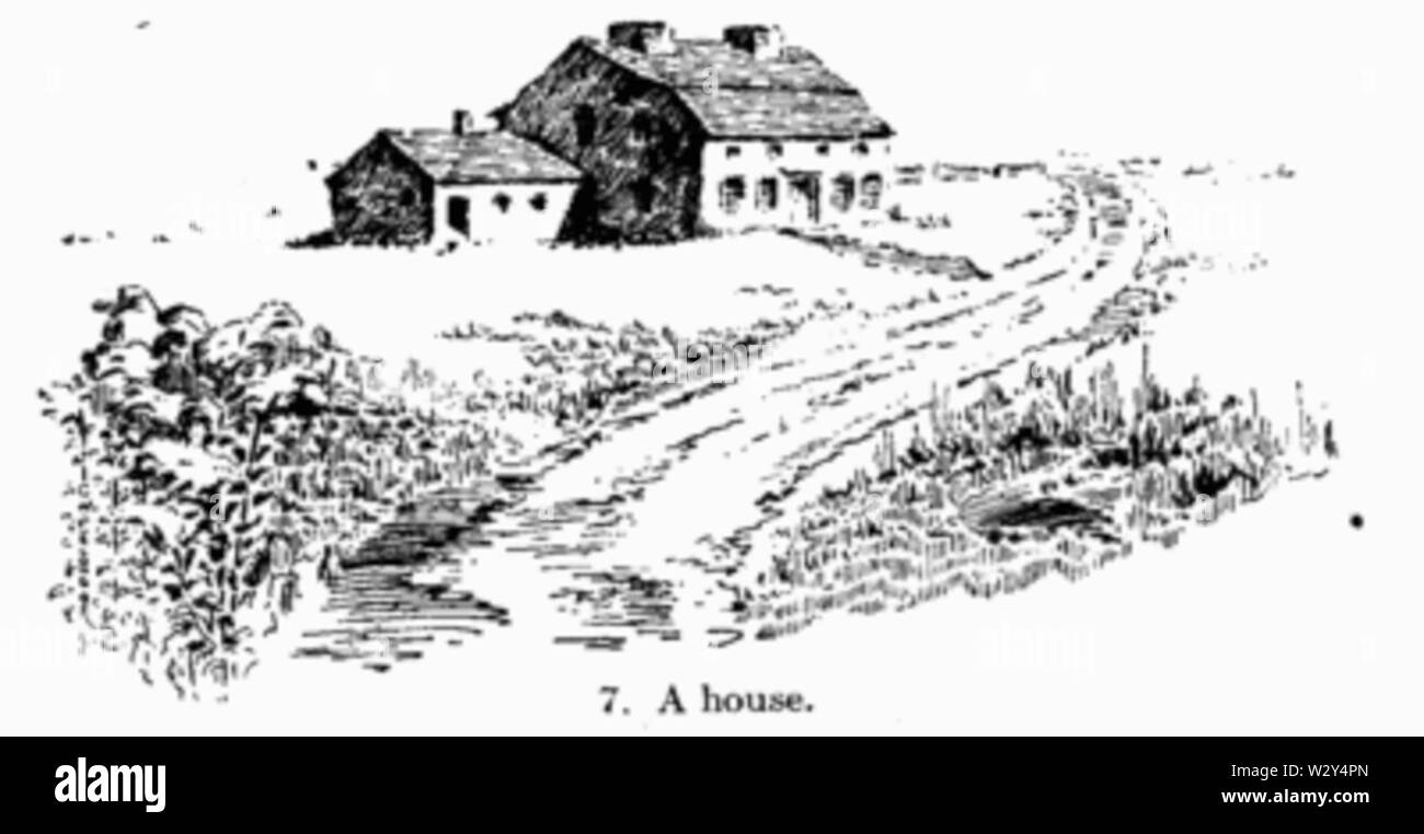 Handbuch der Gartenarbeit Abb.007 Stockfoto