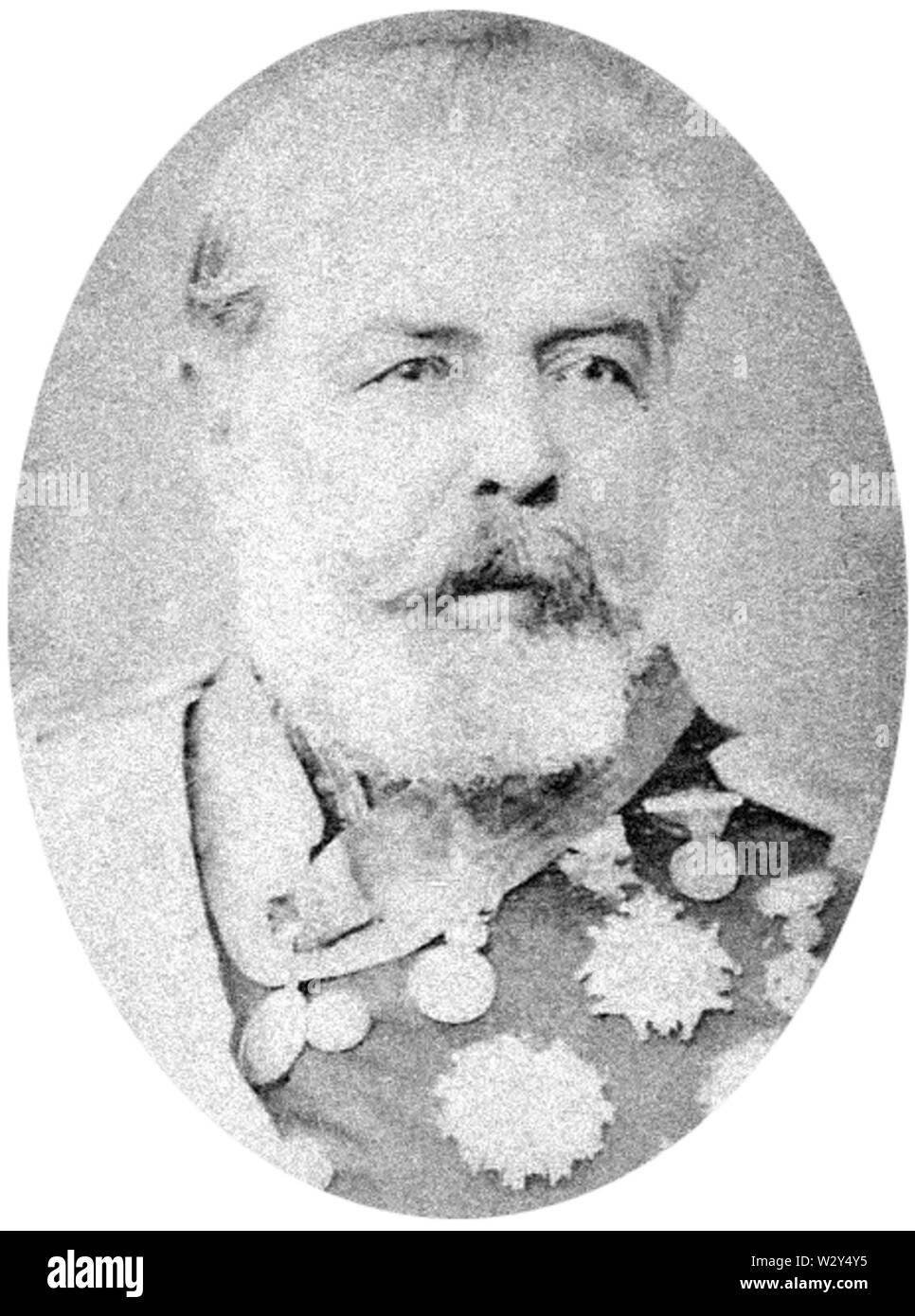Manuel Luis Osorio um 1870 alt Stockfoto