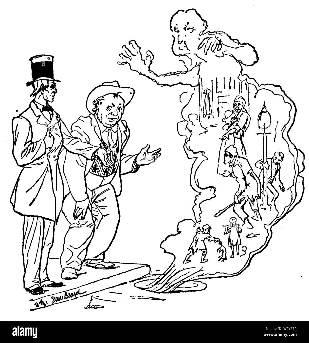 Markieren Twain-The amerikanischen Ansprecher -1896-16 Stockfoto