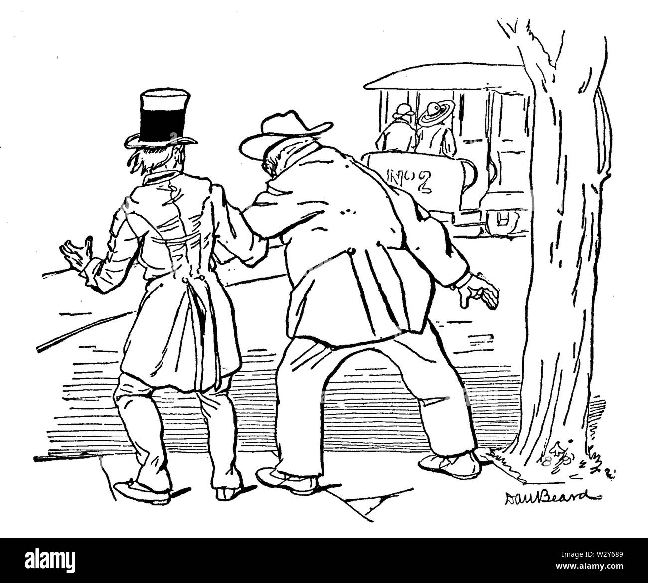 Markieren Twain-The amerikanischen Ansprecher -1896-10 Stockfoto