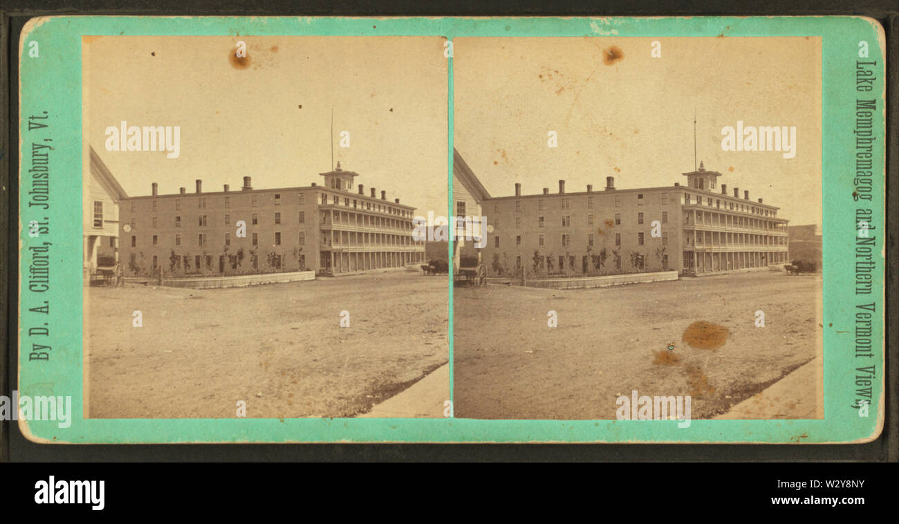 Memphremagog Haus, Newport, Vt, von Clifford, D A, d 1889 3. Stockfoto
