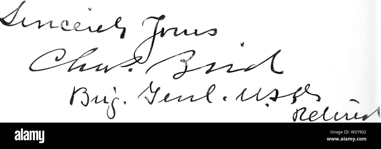 Männer von Mark 126 Charles Bird sig Stockfoto